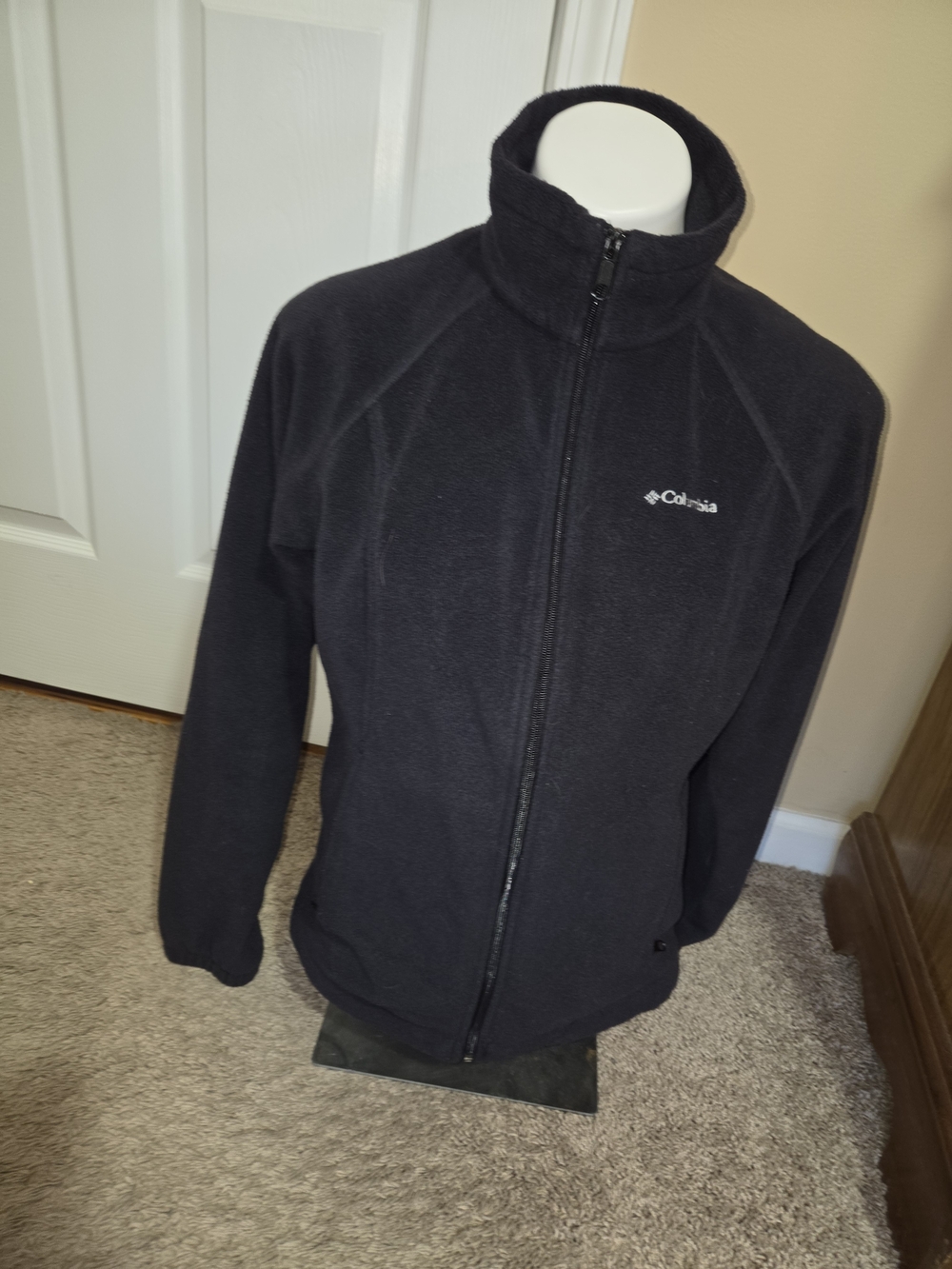 Columbia Women’s Black Full-Zip Fleece Jacket